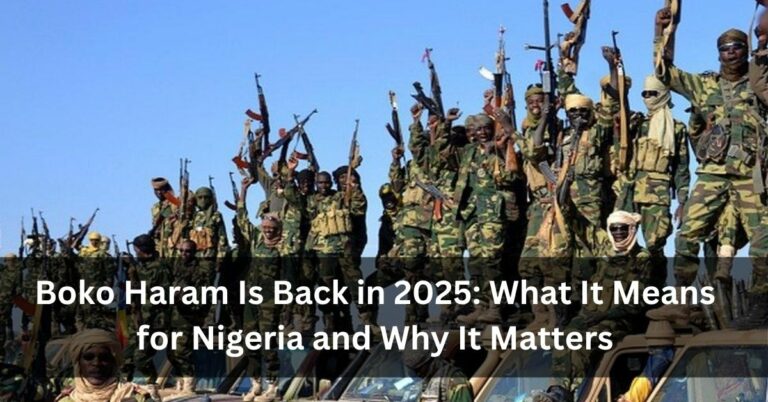 Boko Haram Is Back in 2025: What It Means for Nigeria and Why It Matters