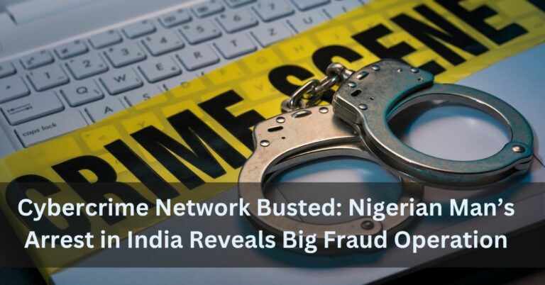 Cybercrime Network Busted: Nigerian Man’s Arrest in India Reveals Big Fraud Operation