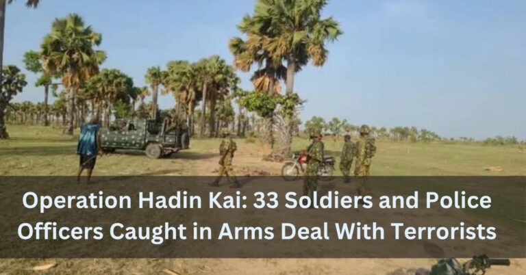 Operation Hadin Kai: 33 Soldiers and Police Officers Caught in Arms Deal With Terrorists